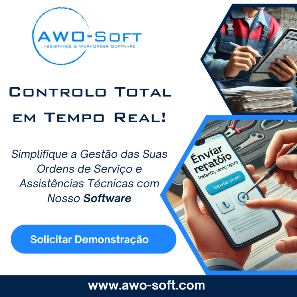 Software gestão de assistências técnicas